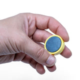 Magnordic Kontormagnet, Gul Ø30 mm (10-pakk)