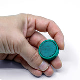 Magnordic Kontormagnet, Grønn Ø30 mm (10-pakk)