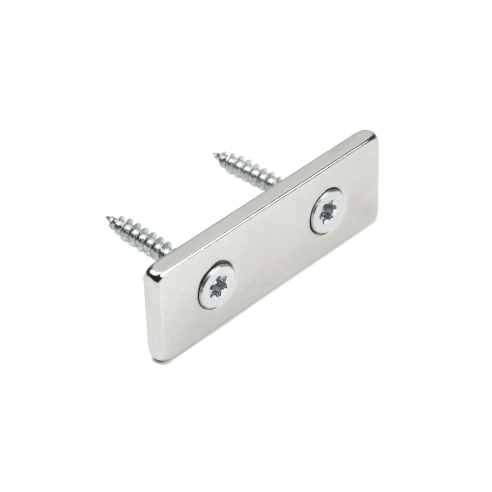 Countersunk supermagnet 60x20x4 mm