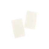 Magnetiske bokmerker 6x4 cm, hvite (2-pakk)