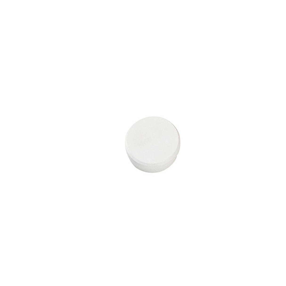 Dahle magnet, hvit Ø24 mm. - kontormagnet