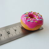 Donut Magneter PINK 4-pakk - kjøleskapsmagneter