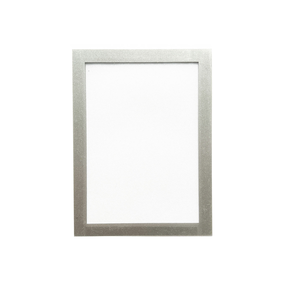 Vindu display A5 m/magnetisk ramme, Sølv