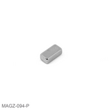 Supermagnet blokk 8x4x3 mm. (neodymium)