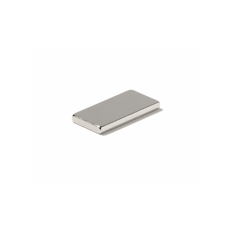 Supermagnet blokk 20x10x2 mm. (neodymium)
