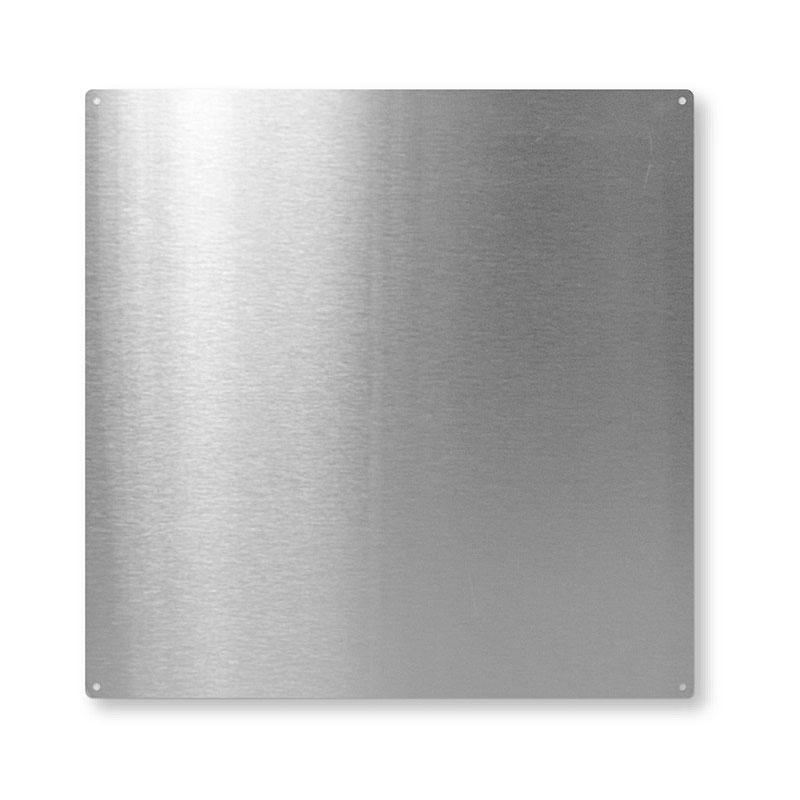 Magnetisk stålplate 40x40 cm, kr. 229,- | Magnetbrett av rent stål
