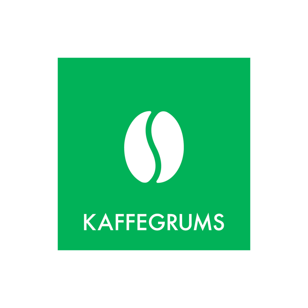 Avfallssortering "kaffegrut" - magnetskilt 30x30 cm