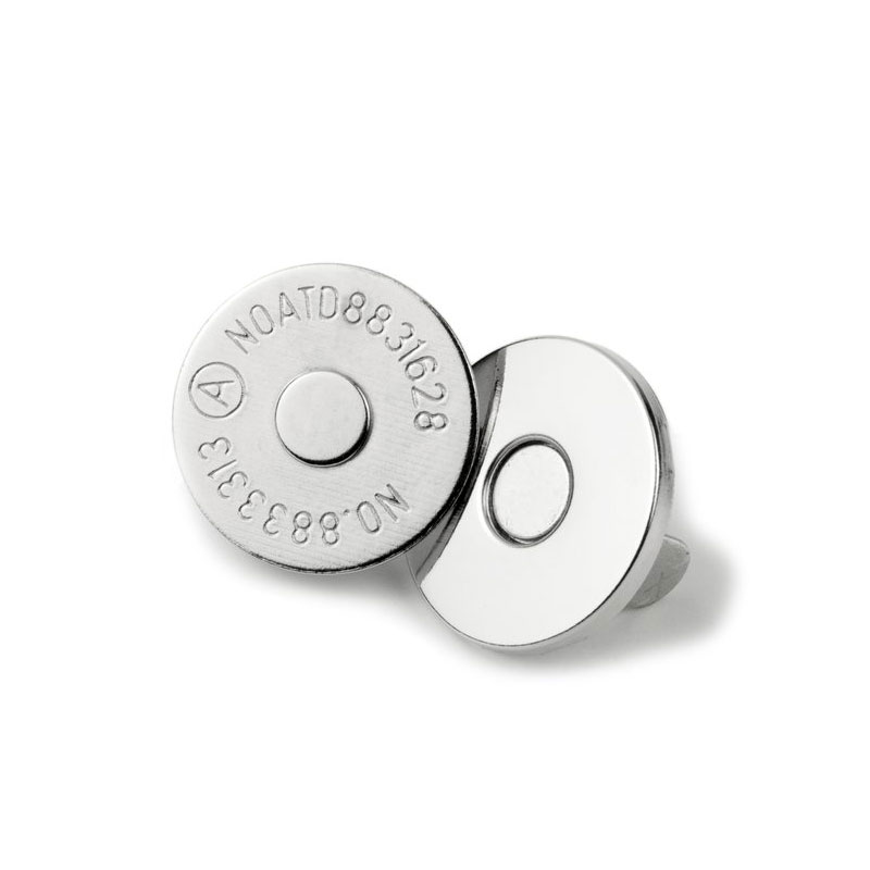 Magnetlås til vesker, Ø14,5 mm.