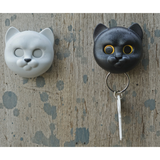 Black Cat Nøkkelholder - Magnetisk