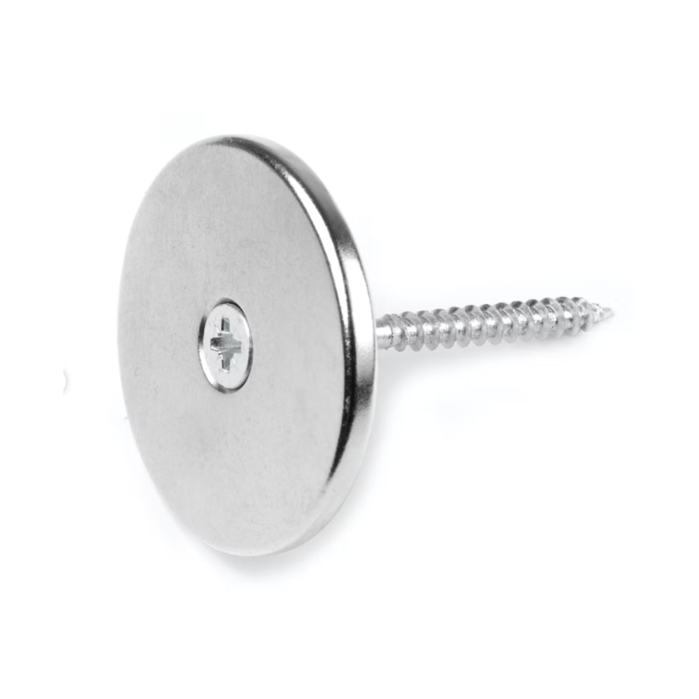 Countersunk supermagnet, 50x4 mm. (neodymium)