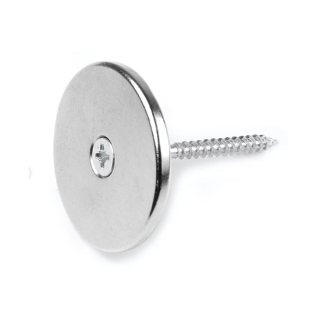 Countersunk supermagnet, 42x4 mm. (neodymium)