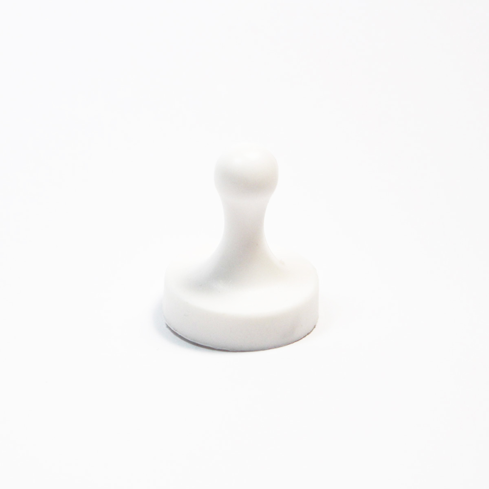 Magnetisk ludobrikke MAXI, Hvit