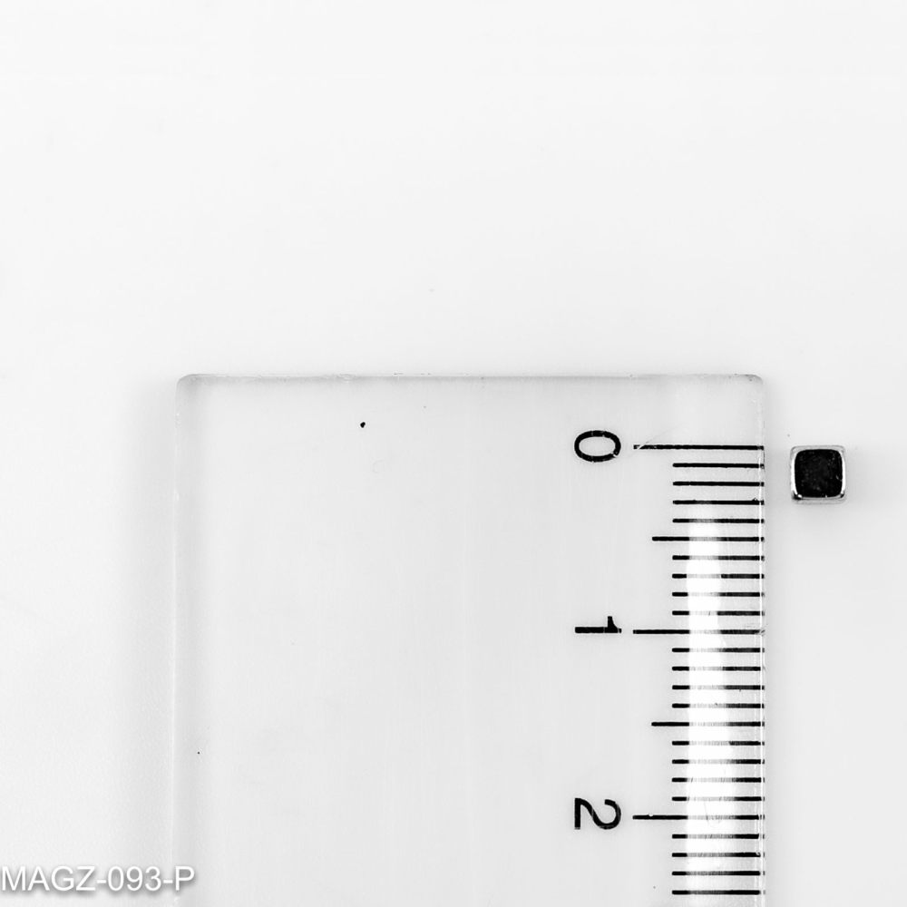 Supermagnet kube 3x3x3 mm. (neodymium)