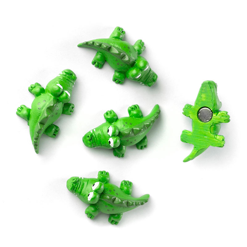 KROKO magneter, 5-pakk - kjøleskapsmagneter