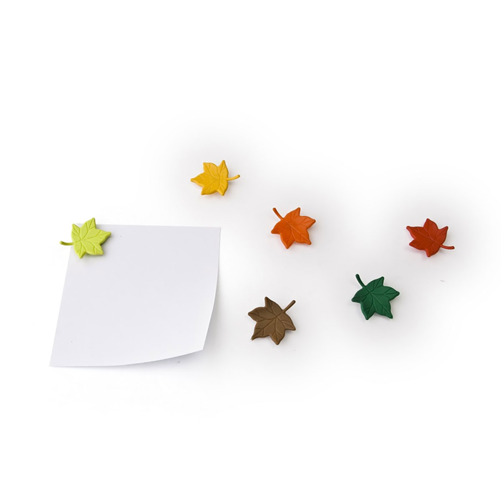 Leaf a Message blader, 6-pakning - kjøleskapsmagneter