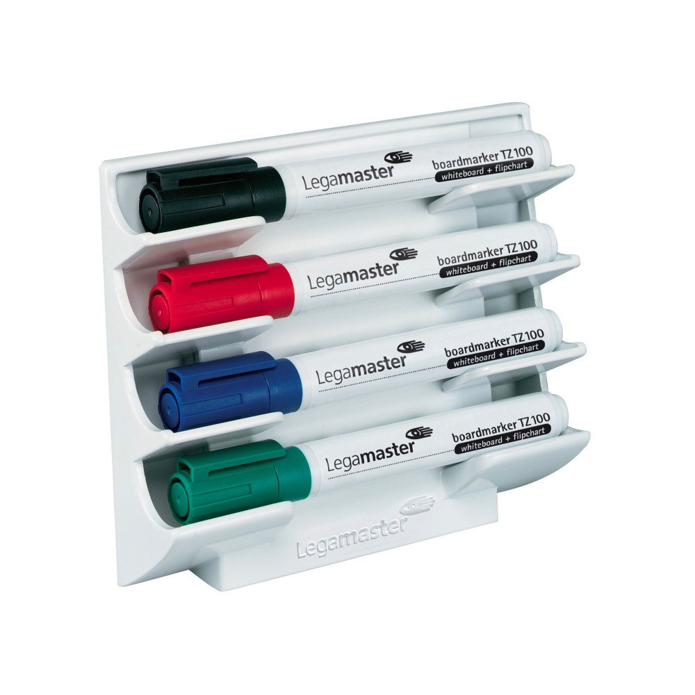 Legamaster Board Marker holder, Hvit - magnetisk