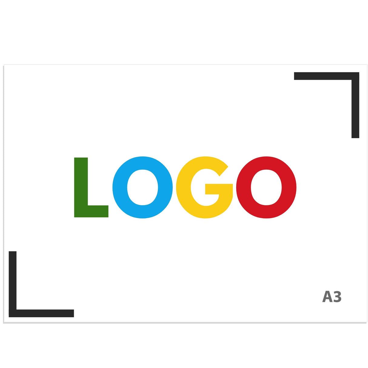 Logomagnet A3 (1,0 mm)