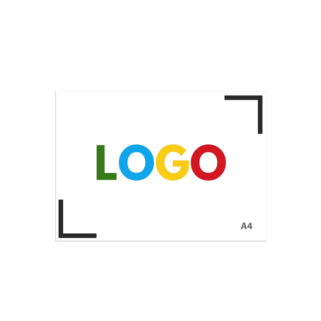 Logomagnet A4 (1,0 mm)