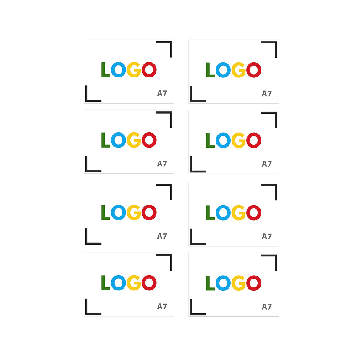 Logomagnet A7 (1,0 mm)