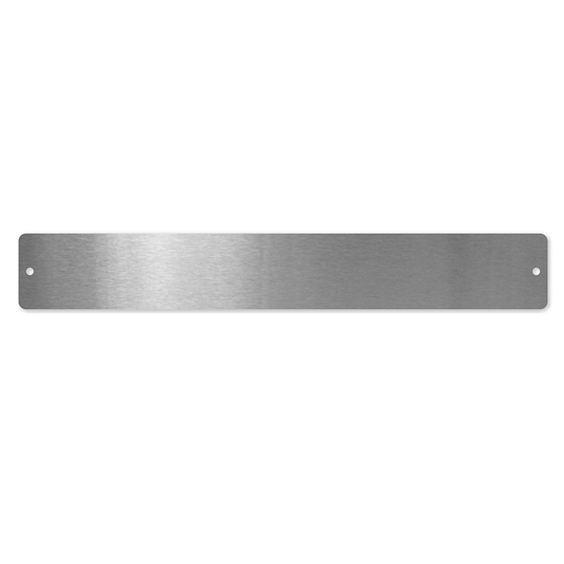 Magnetlist i stål 50x350 mm inkl. 6 magneter