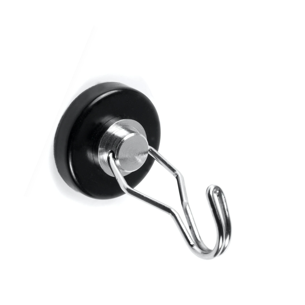 Potmagnet med roterende krok Ø40 mm
