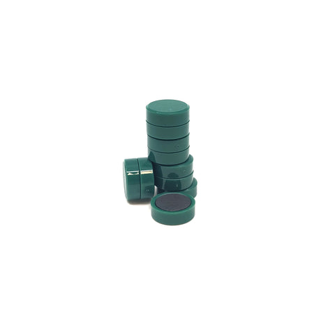 Magnordic Kontormagnet, Grønn Ø20 mm (10-pakk)