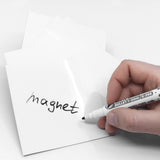 MagNotes 6-pakk 10x10 cm. - Hvit