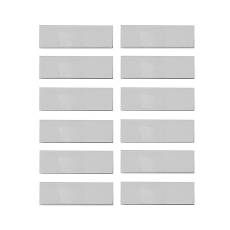 MagNotes 12-pakk 10x3 cm. - Hvit