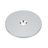 Countersunk metallplate Ø65 mm.