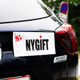 NYHET - magnetskilt til bil