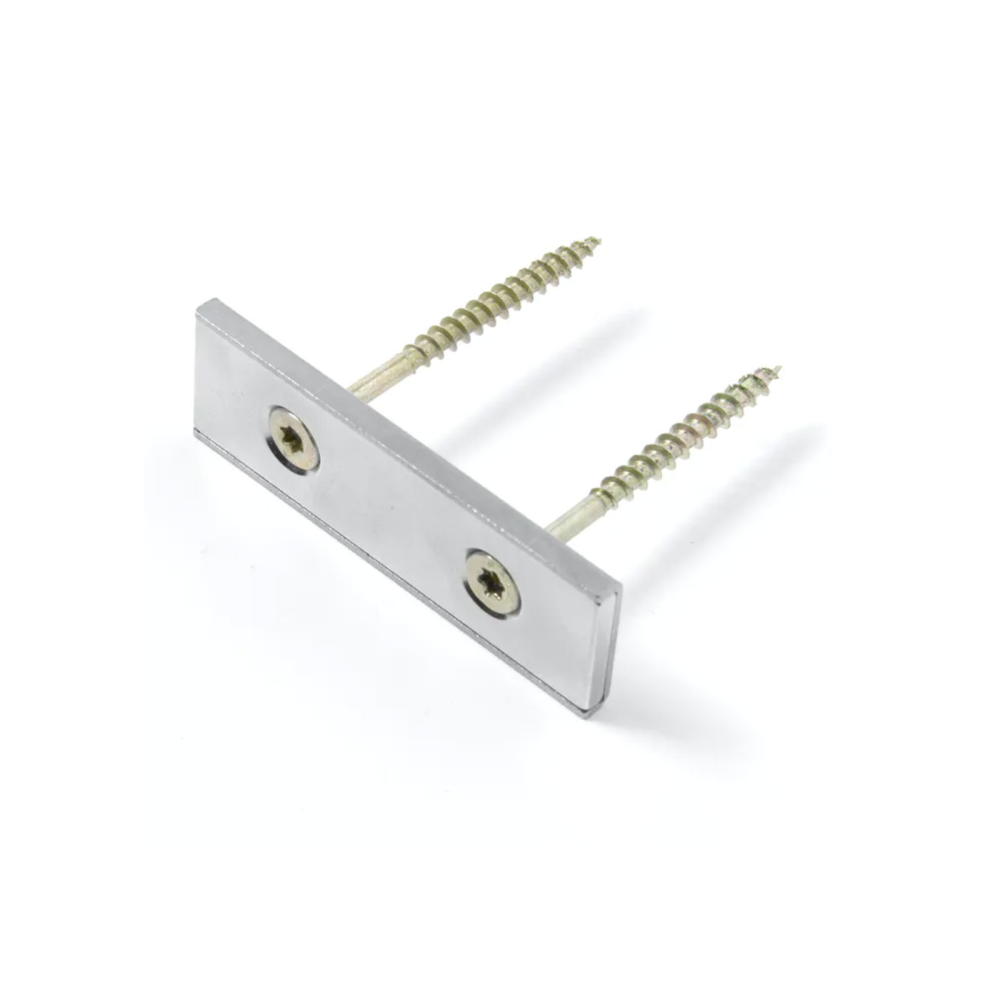 Countersunk u-profil 80x20x4 mm. (neodymium)