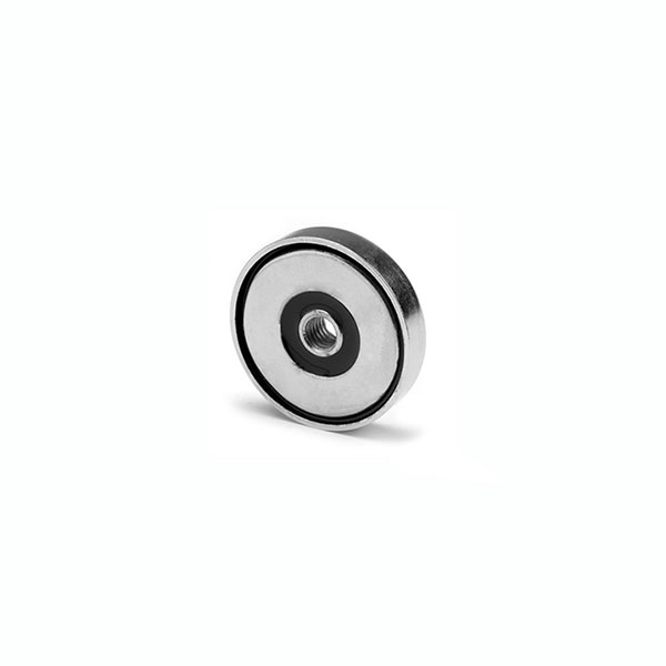 Magnet m. innvendig gjenge, Ø20 mm