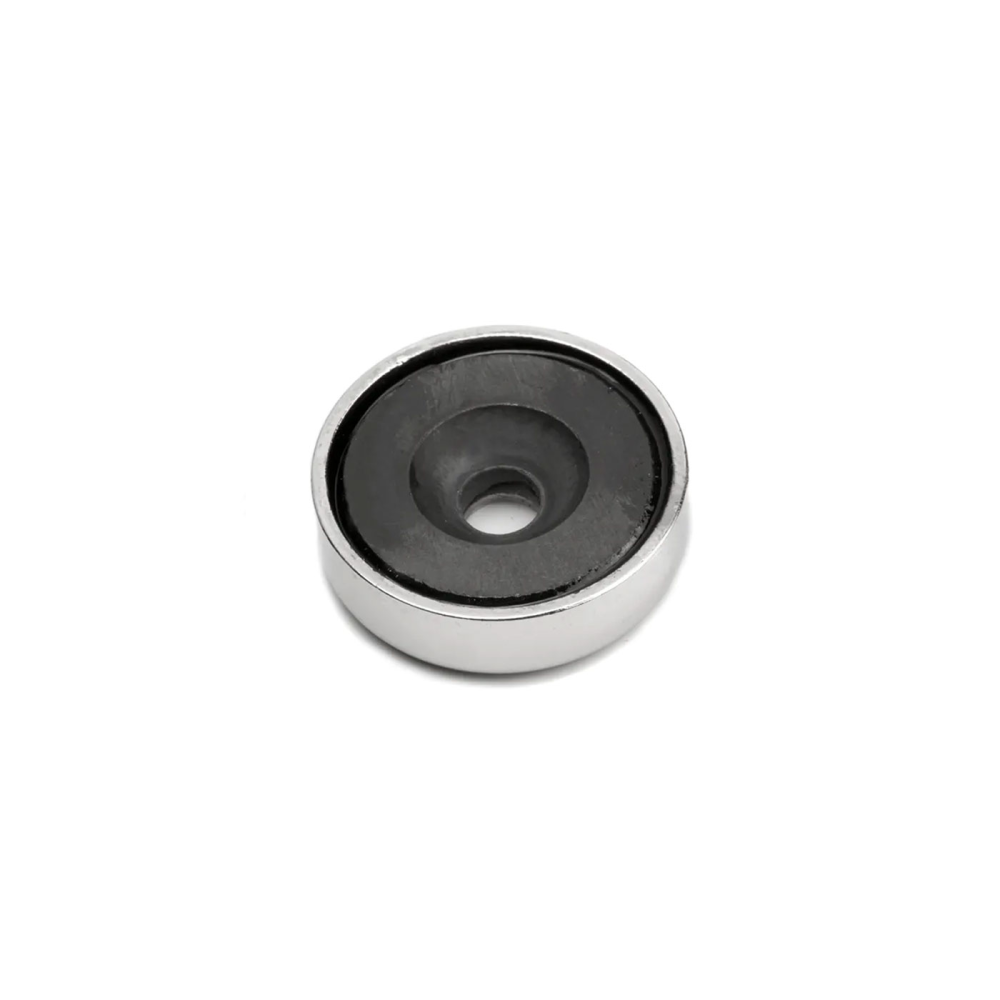 Countersunk potmagnet Ø25 mm (ferritt)