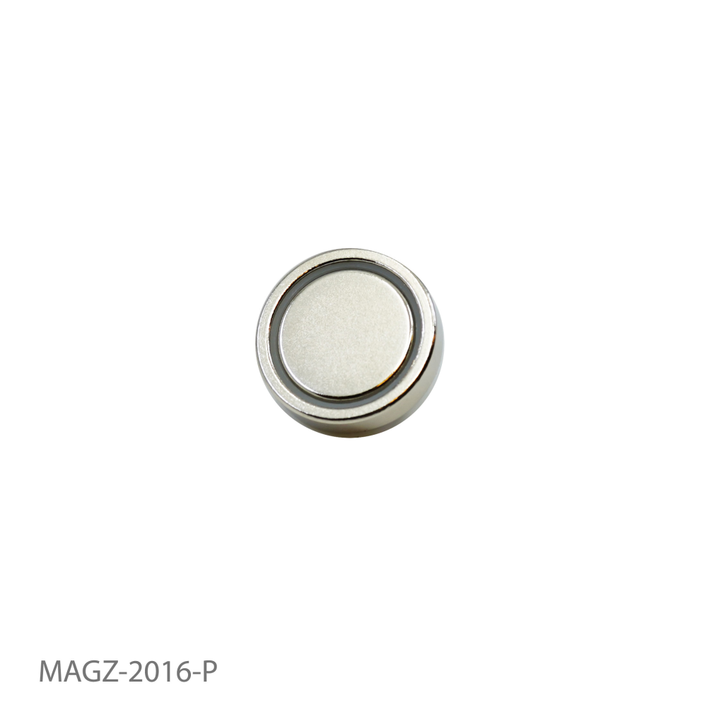 Flat Potmagnet, Ø25 mm - Neodym