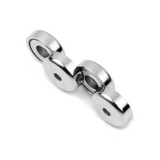 Magnet m. forsenkningshull, Ø20 mm. - Neodymium