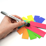 MagNotes 12-pakk 10x3 cm m/boardmarker