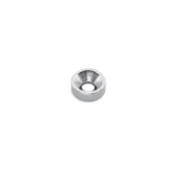 Countersunk supermagnet, 12x4 mm. (neodymium)