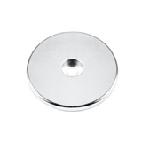 Countersunk supermagnet, 50x4 mm. (neodymium)