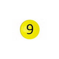 Sterk tall magnet, Gul Rund (9)