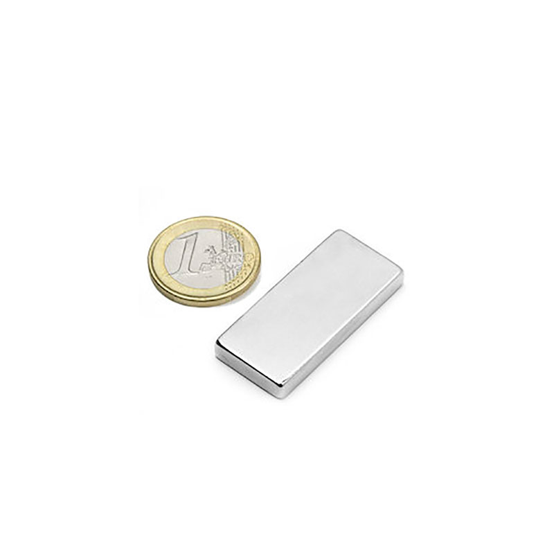 Kraftmagnet, Blokk 40x18x5 mm.