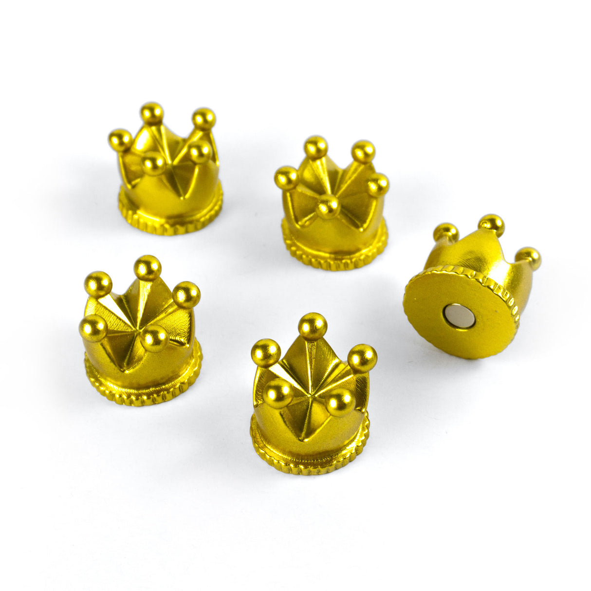 CROWN magneter 5-pakk - kjøleskapsmagneter